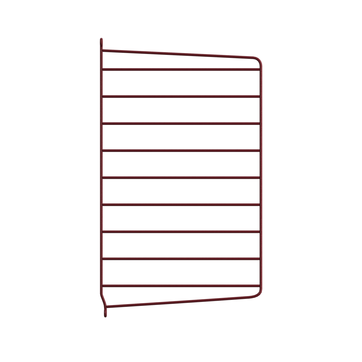 String Furniture Wall Panel h50 x d30 cm — Dark red