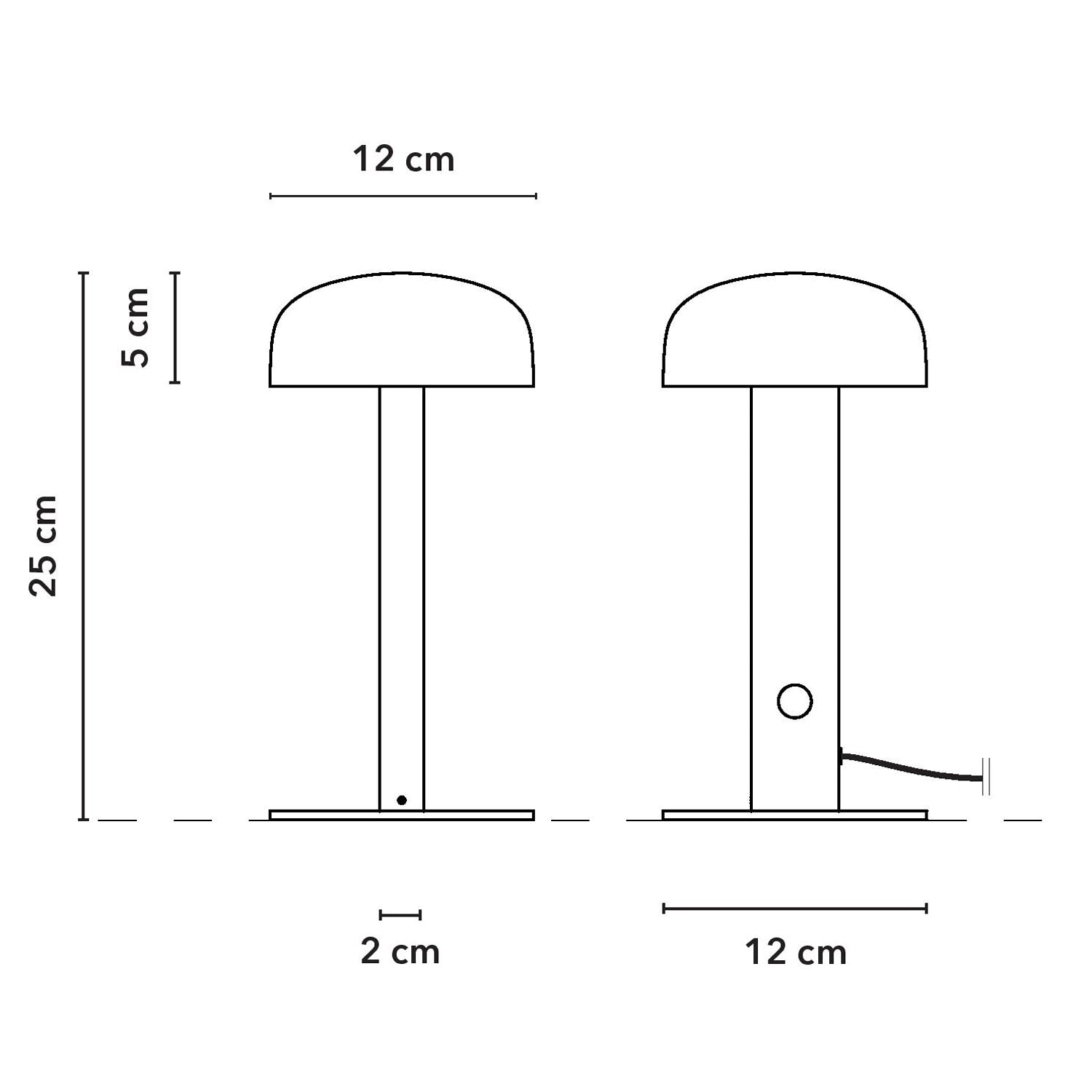 TIPTOE NOD table lamp