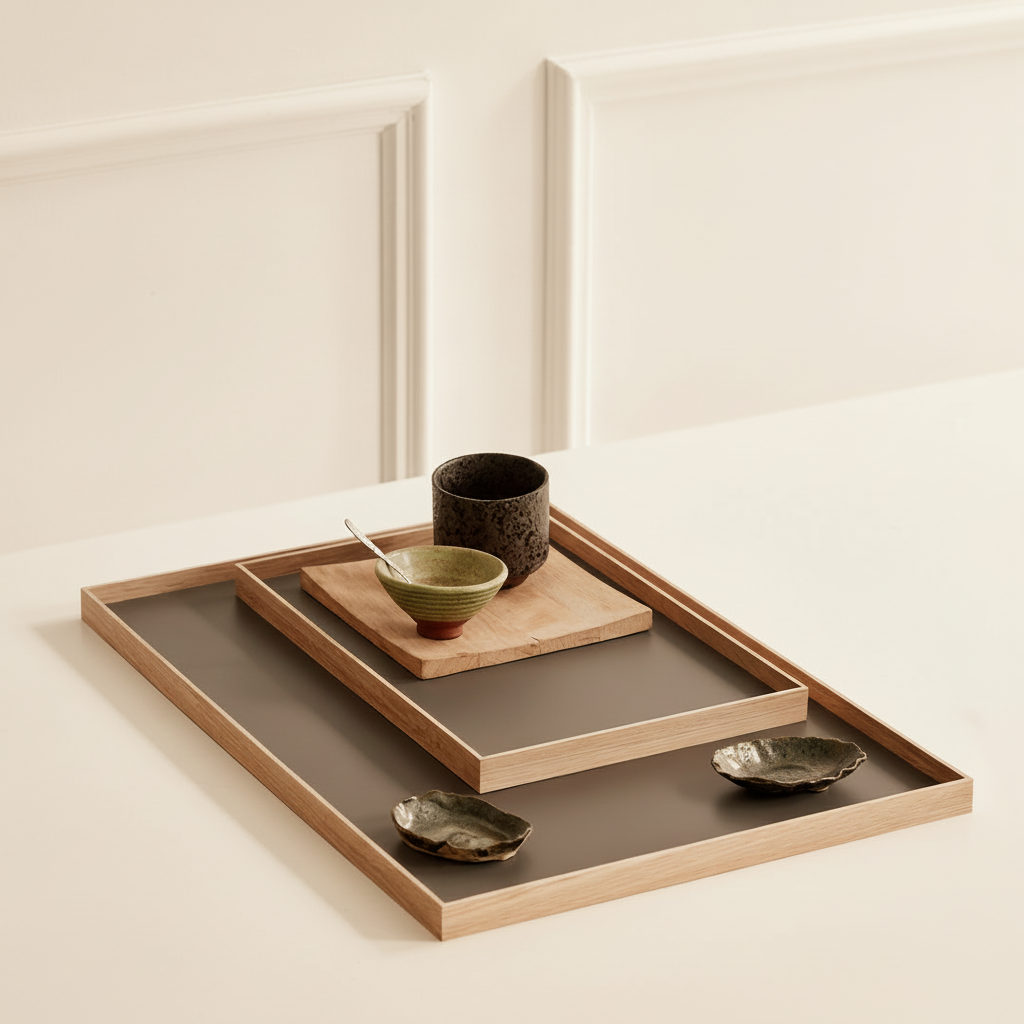 Gejst Frame tray medium, oak/grey