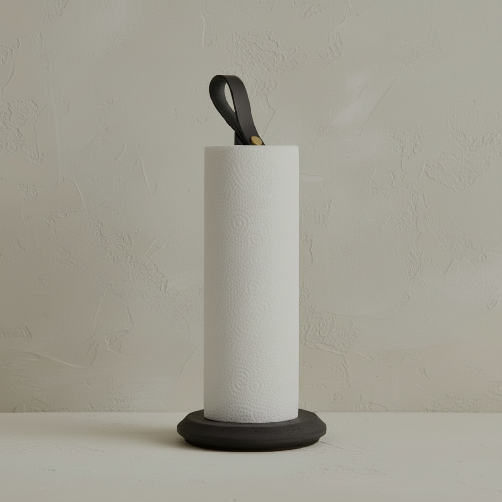 Gejst Grab kitchen roll holder, black