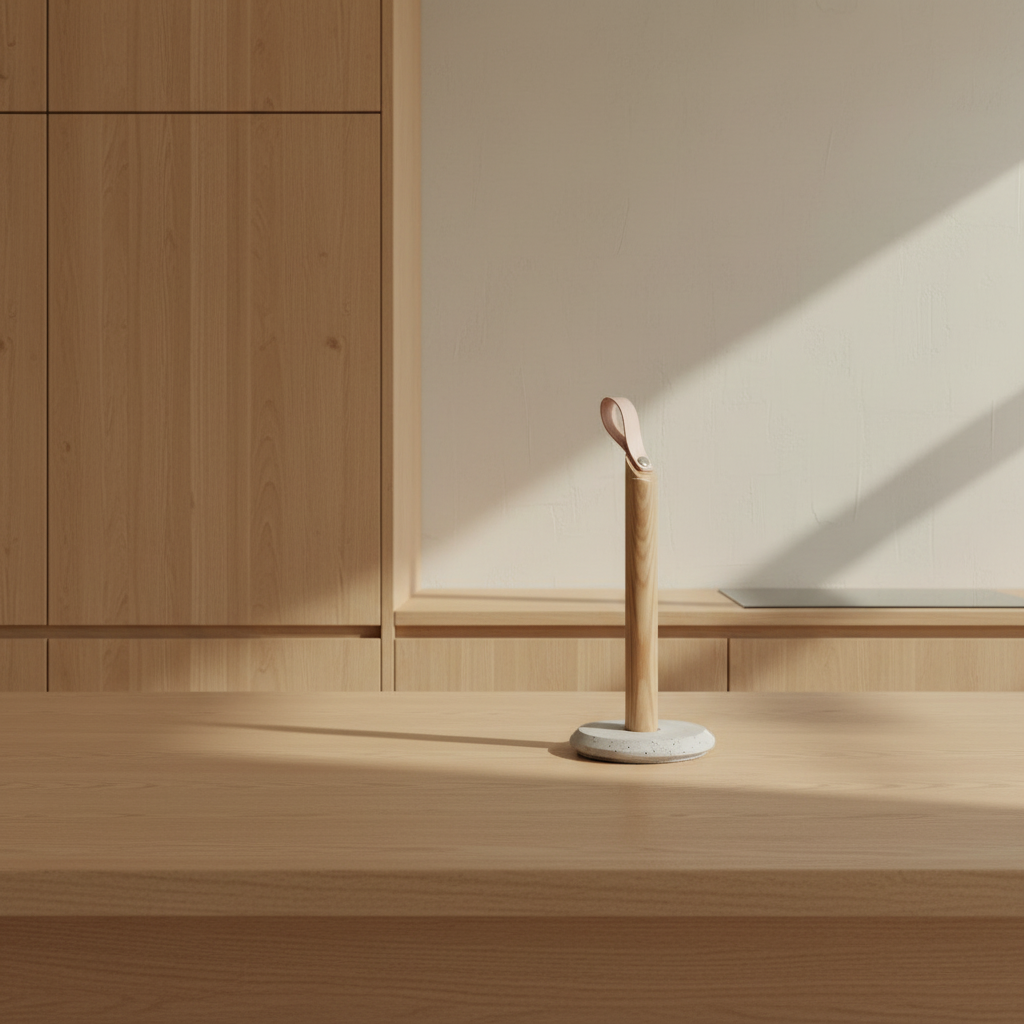 Gejst Grab kitchen roll holder, oak