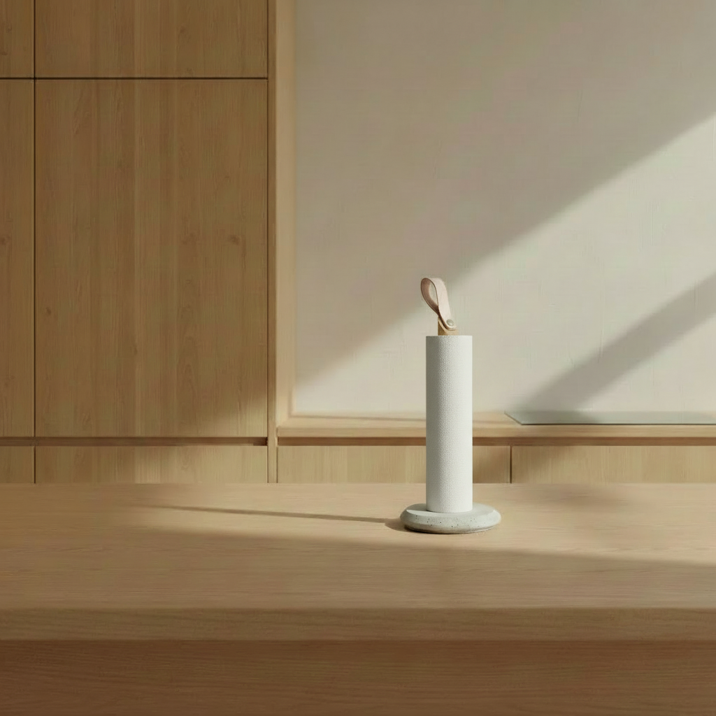 Gejst Grab kitchen roll holder, oak