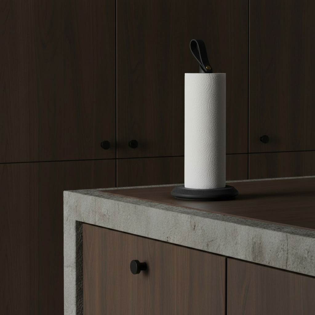 Gejst Grab kitchen roll holder, black
