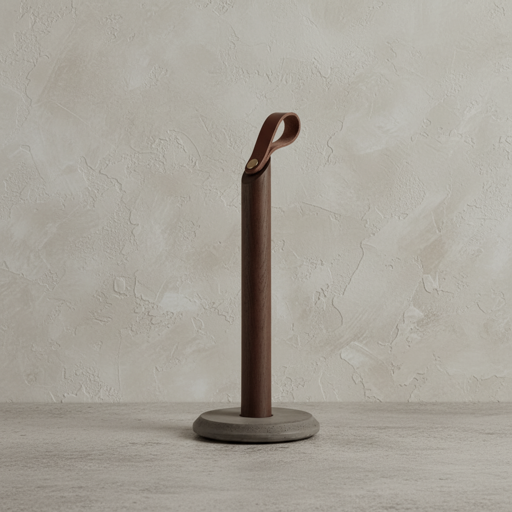 Gejst Grab kitchen roll holder, smoked oak