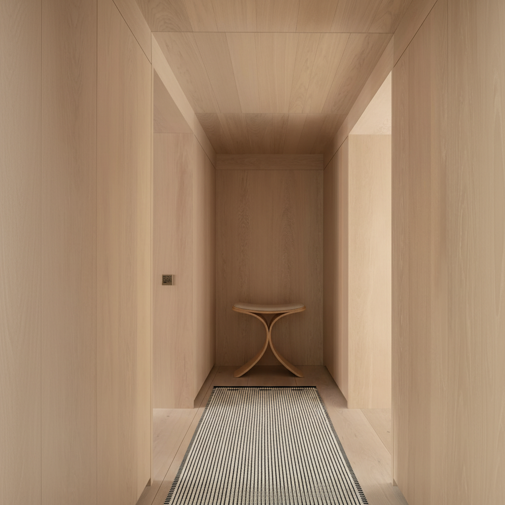 Vibeke Klint Rug VK-3, Off-White/Black - Runner