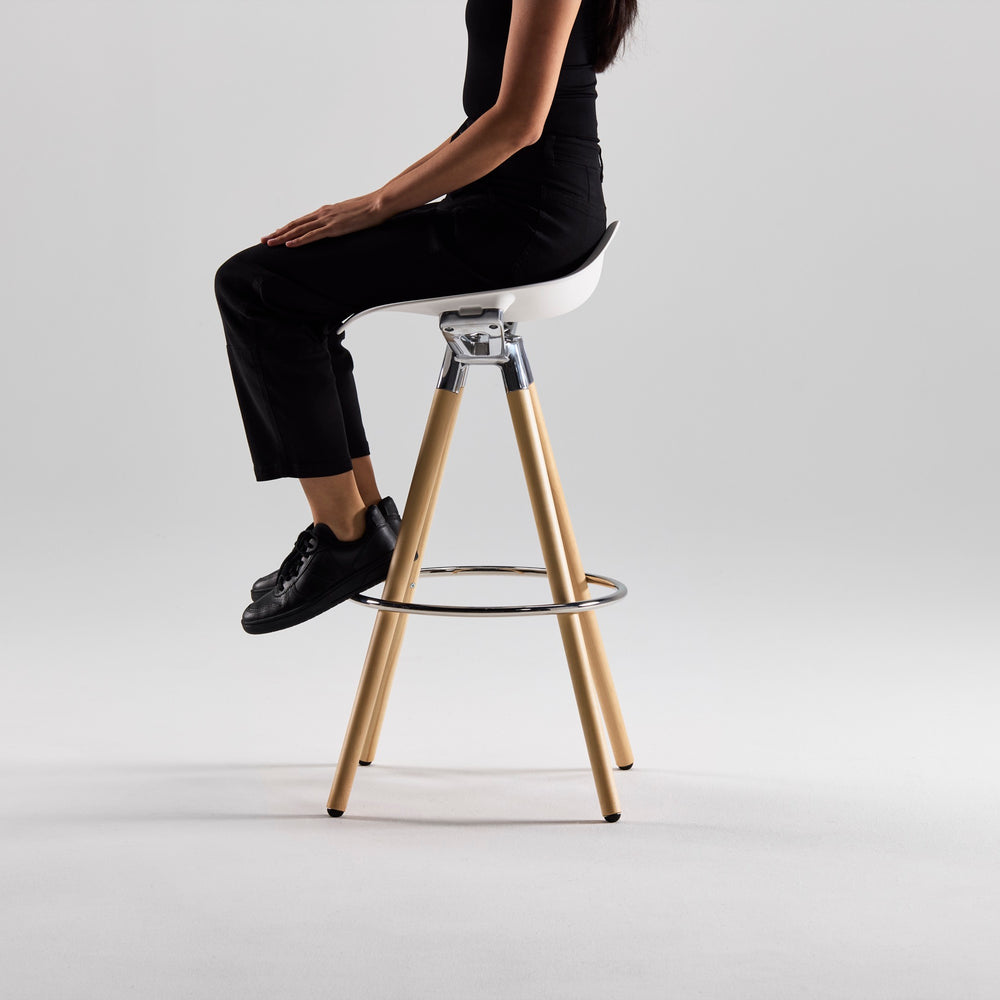 Sedeo Stool - Counter Height - Functionality Image
