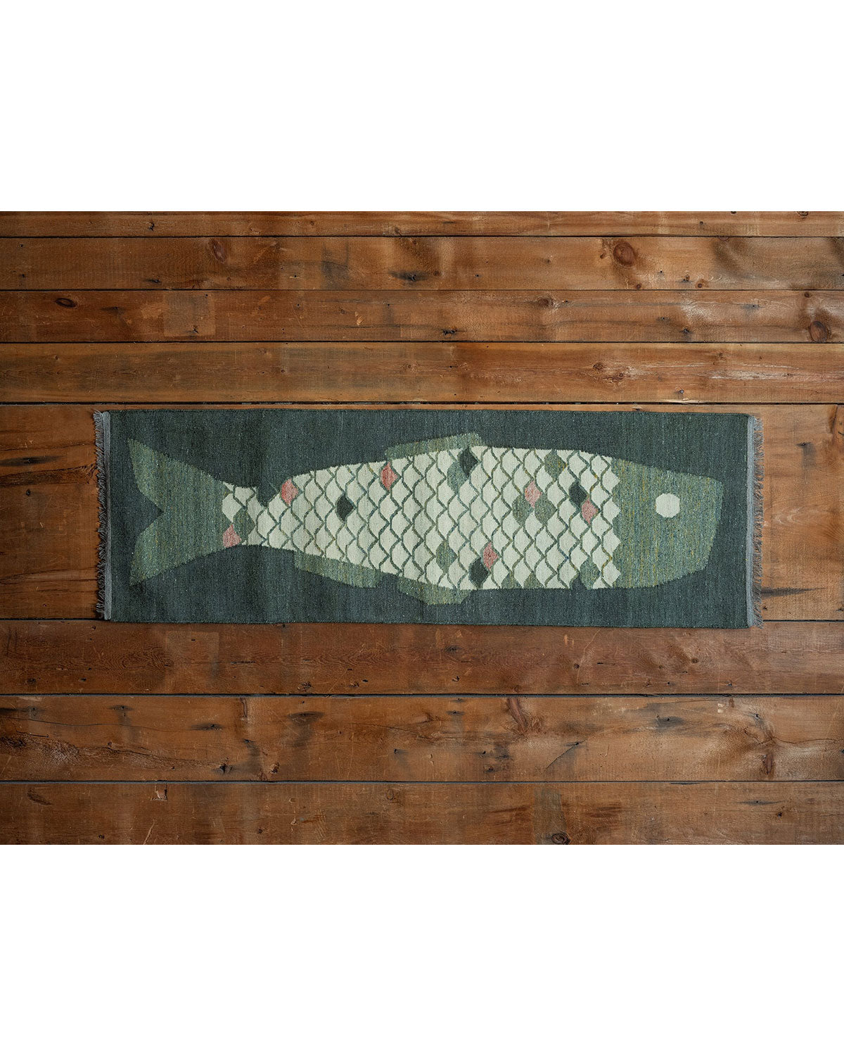 Mark Krebs Fish Runner - Green Fish