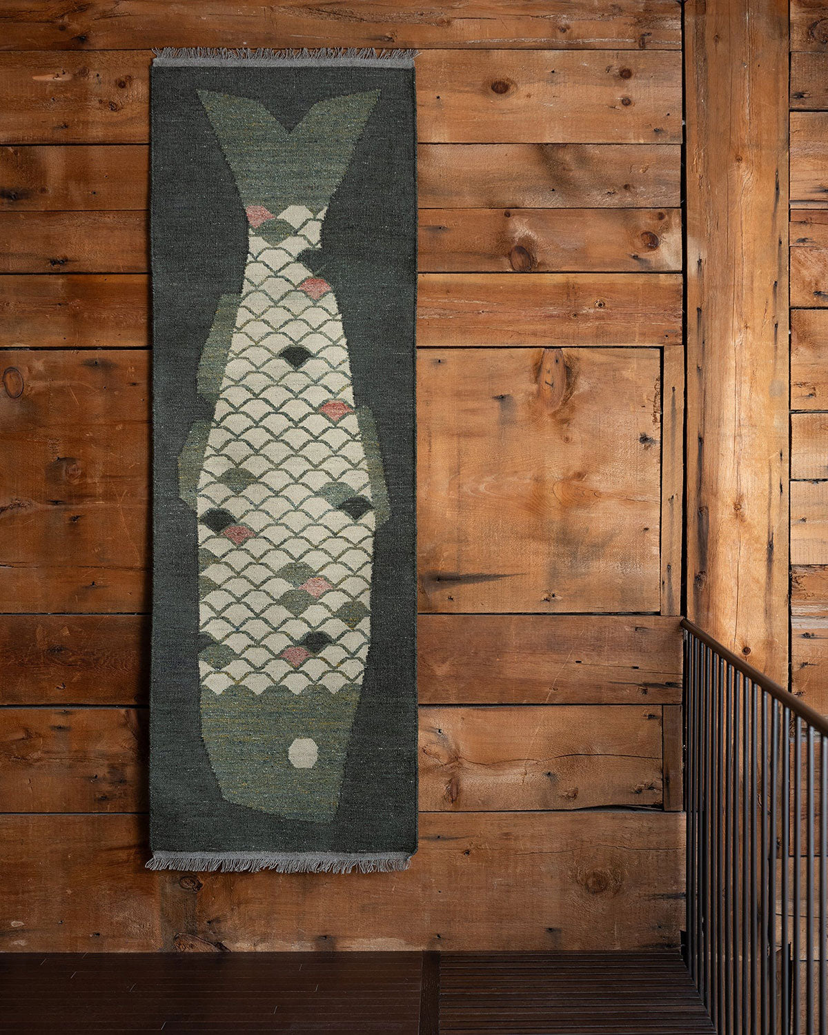 Mark Krebs Fish Runner - Green Fish