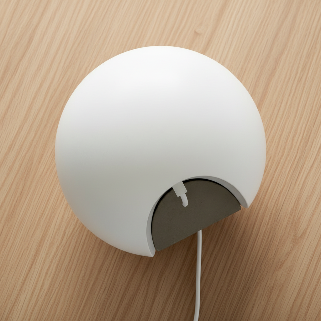 Gejst Leery table lamp, white