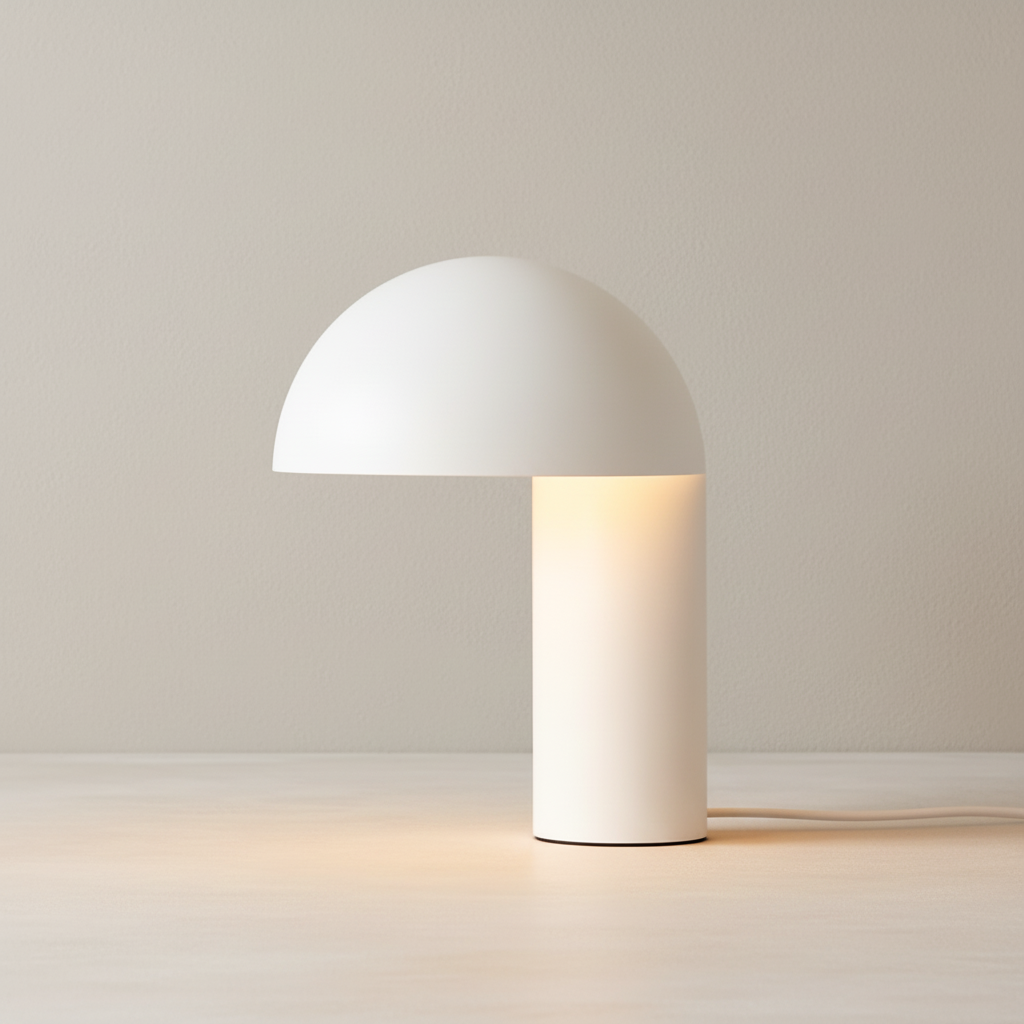 Gejst Leery table lamp, white