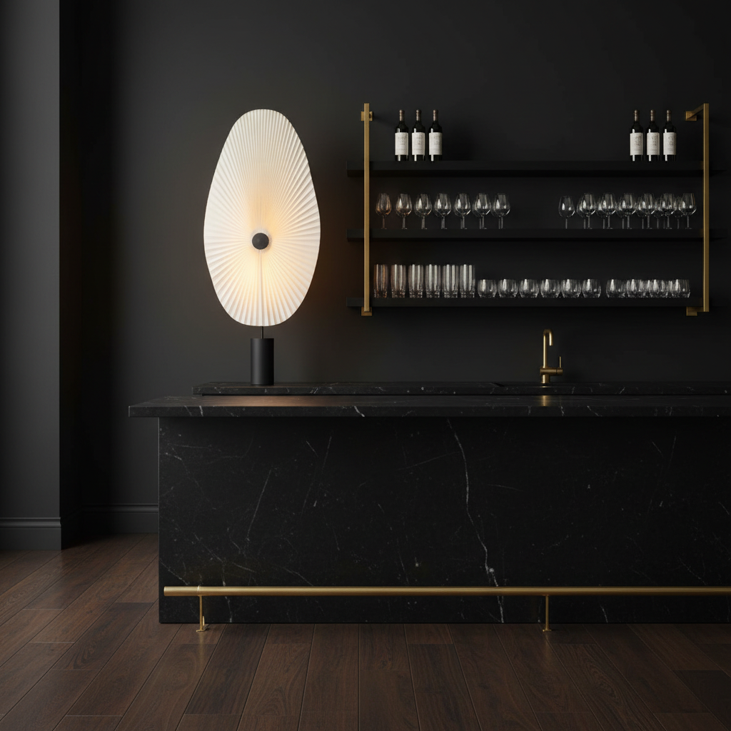 Gejst Liris Floor Lamp, Black