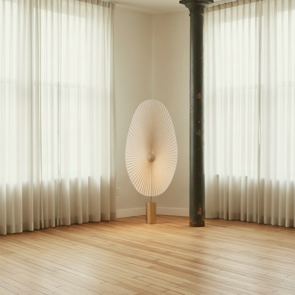 Gejst Liris Floor Lamp - Brass