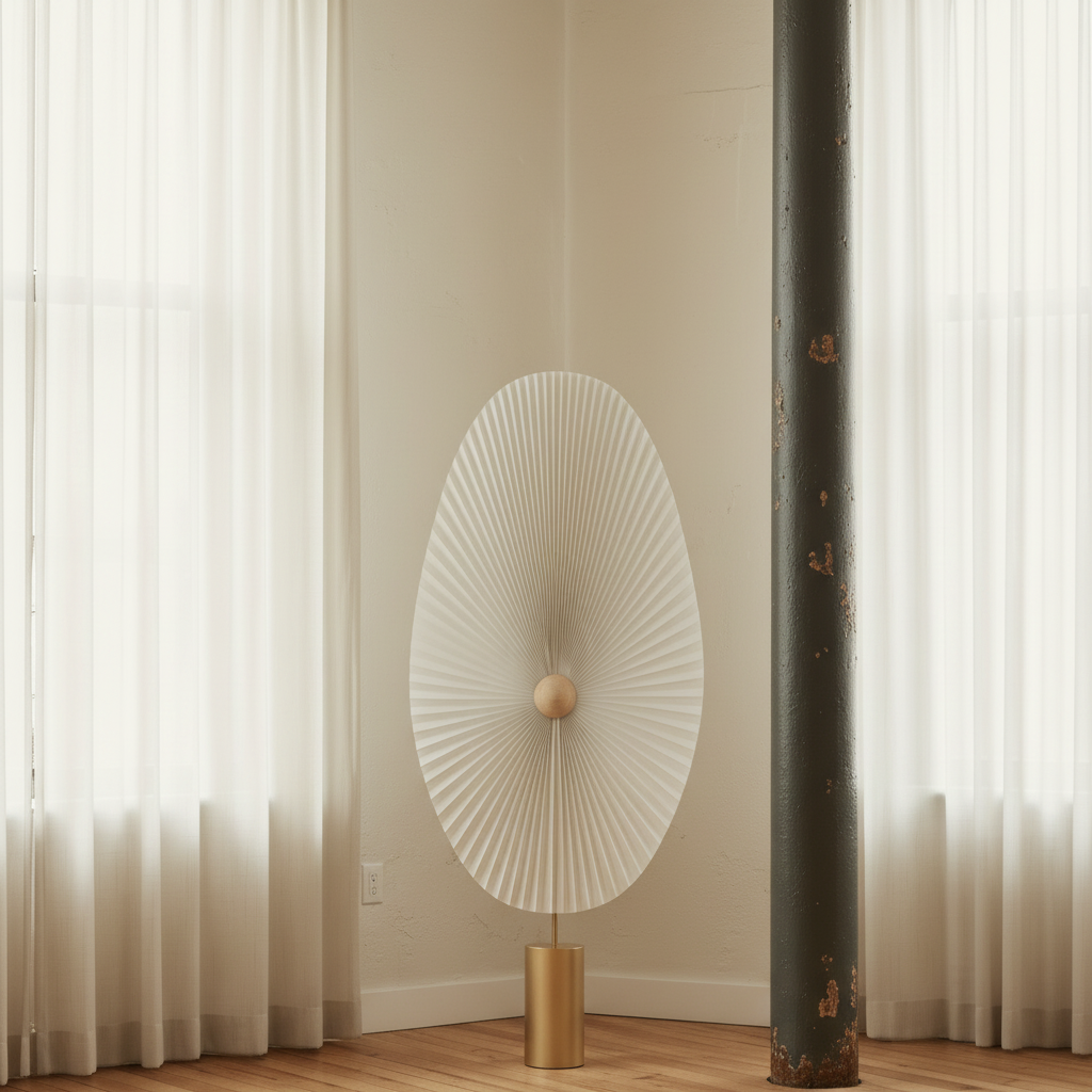 Gejst Liris Floor Lamp - Brass