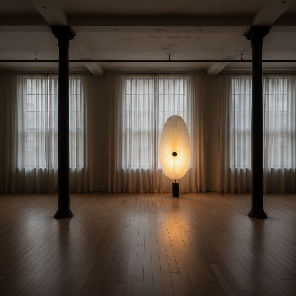 Gejst Liris Floor Lamp, Black