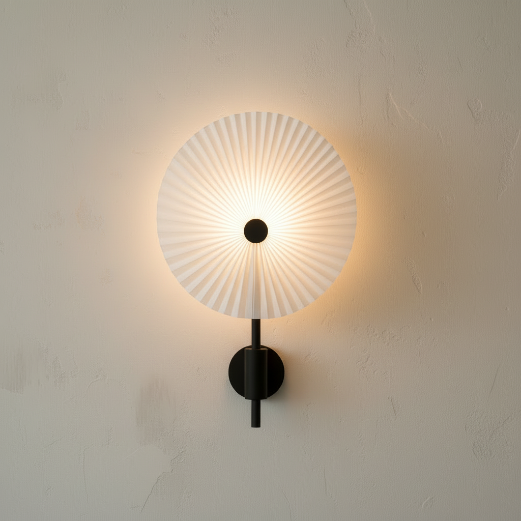 Gejst Liris Wall Sconce Light, Black