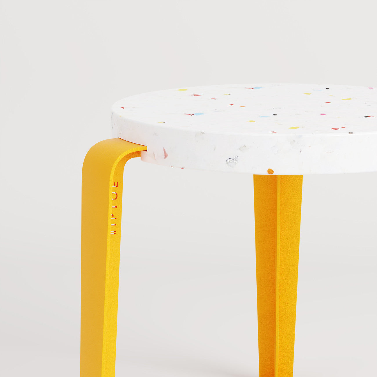 TIPTOE kids stool - recycled plastic Tutti Frutti