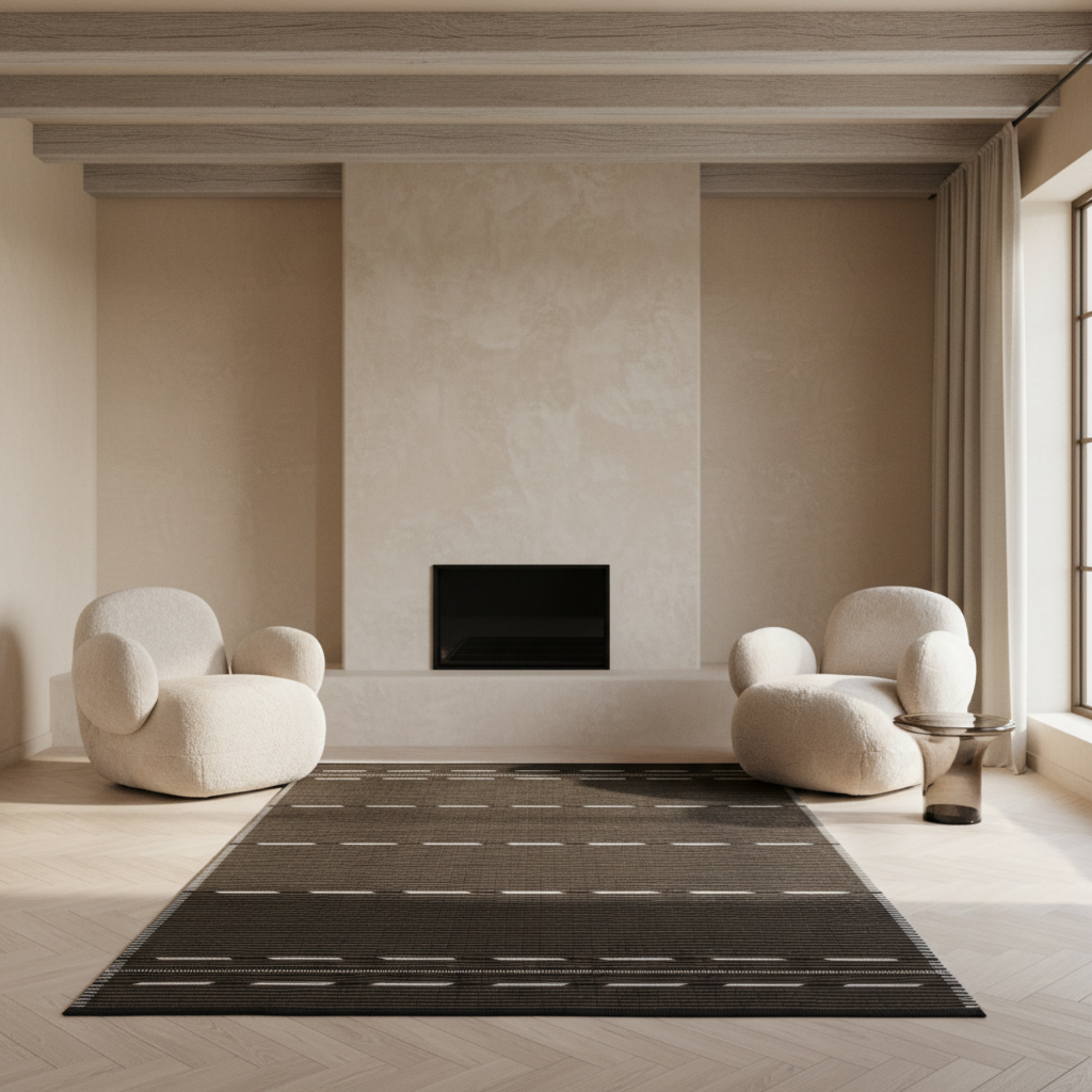 Vibeke Klint Rug VK-10, Brown