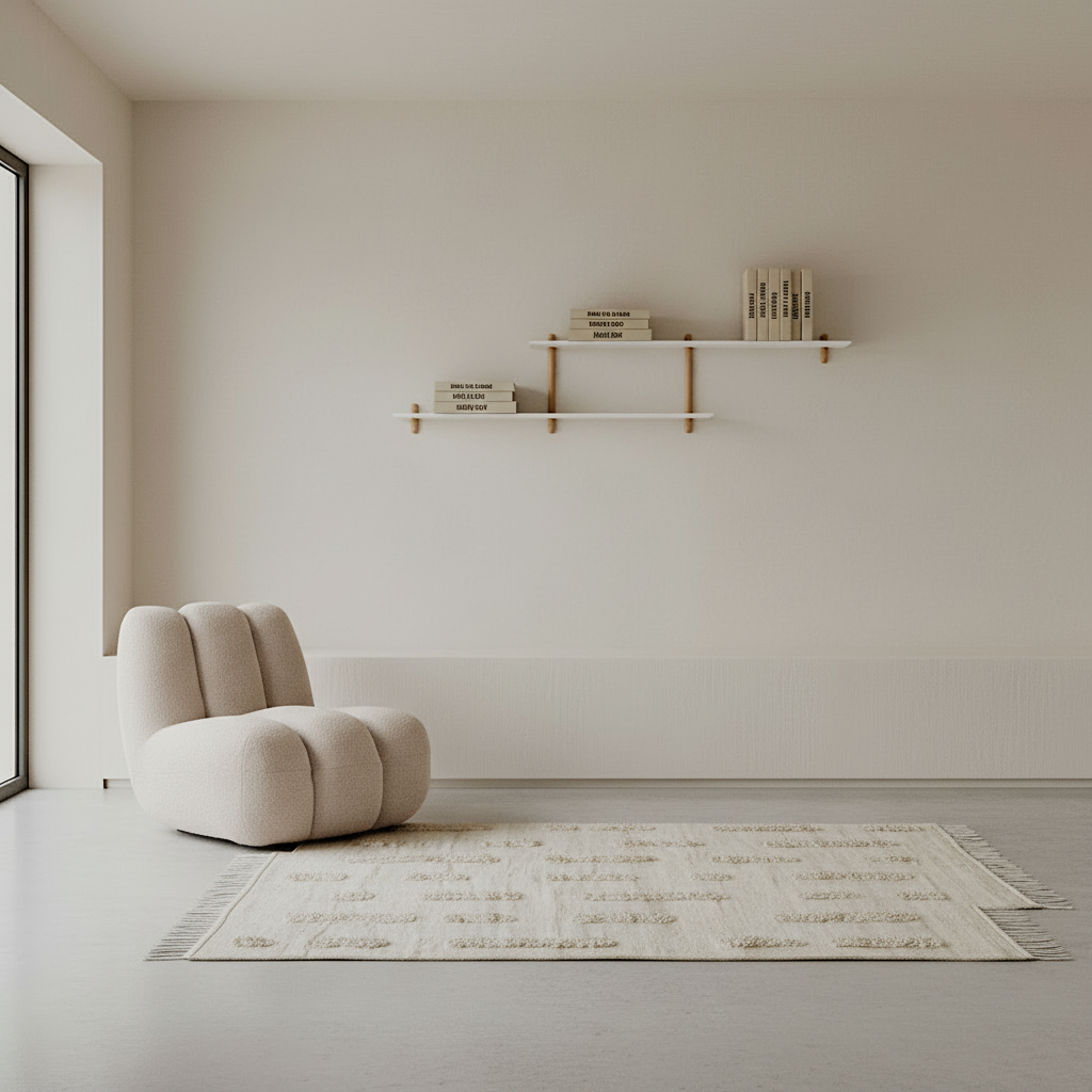 Gejst Nivo Shelf Small H - light oak/white