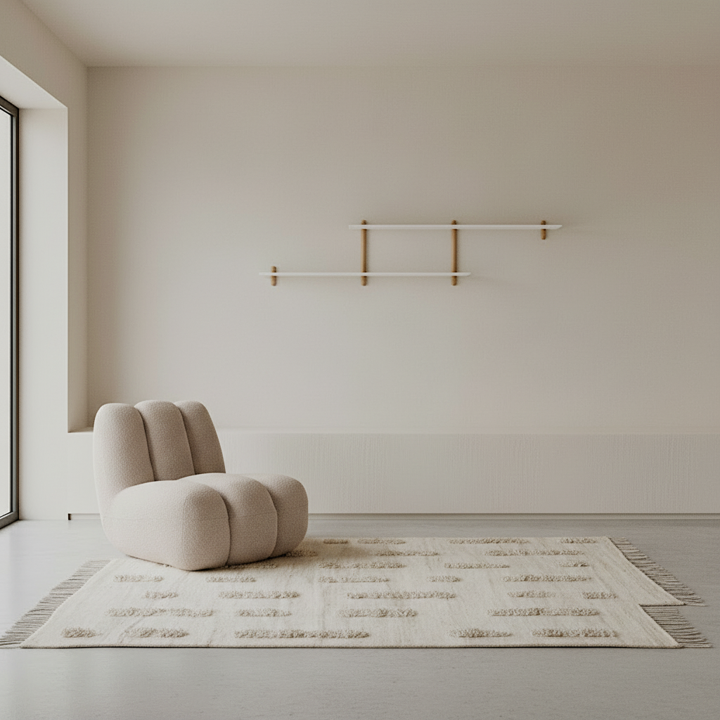 Gejst Nivo Shelf Small H - light oak/white