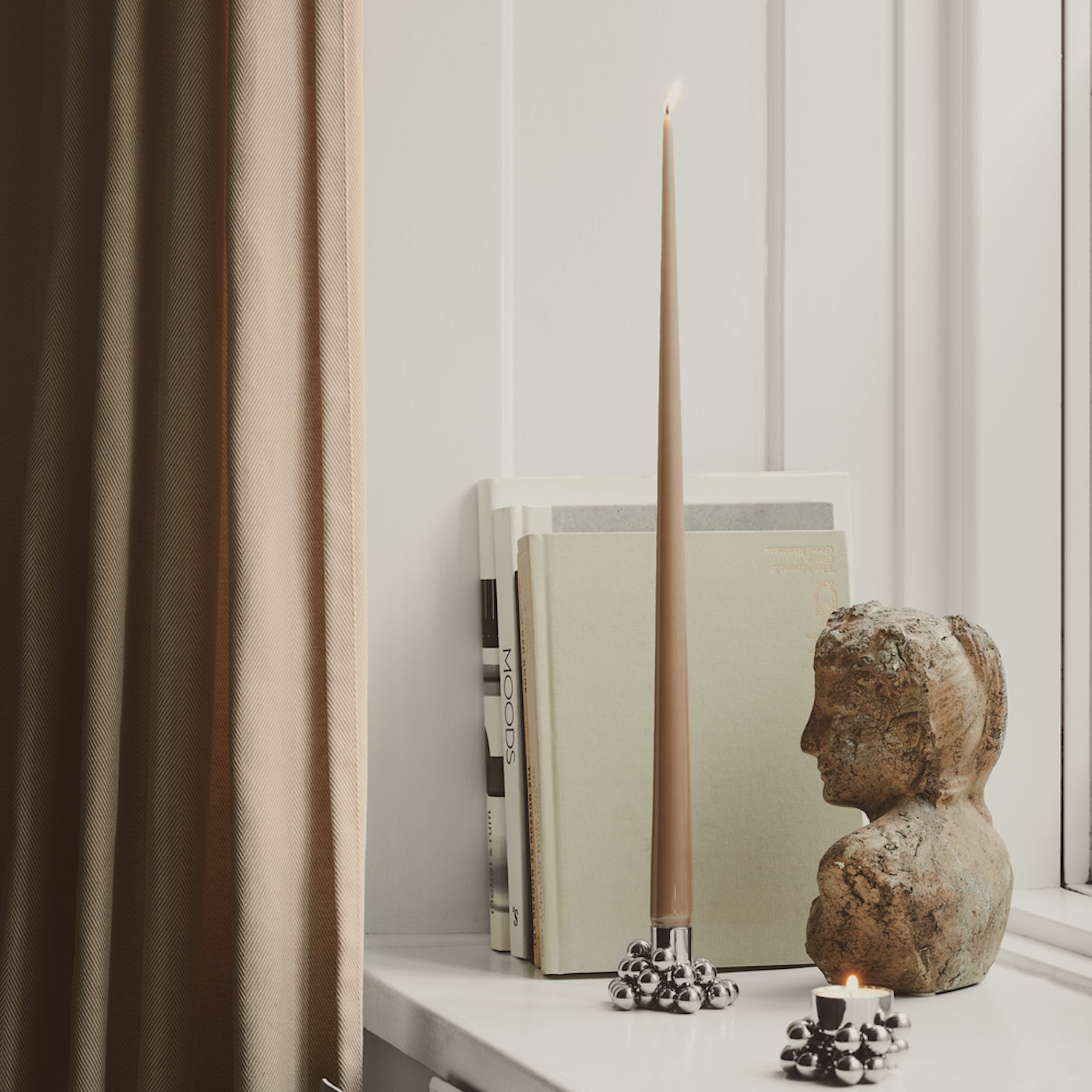 Gejst Molekyl candlelight, chrome
