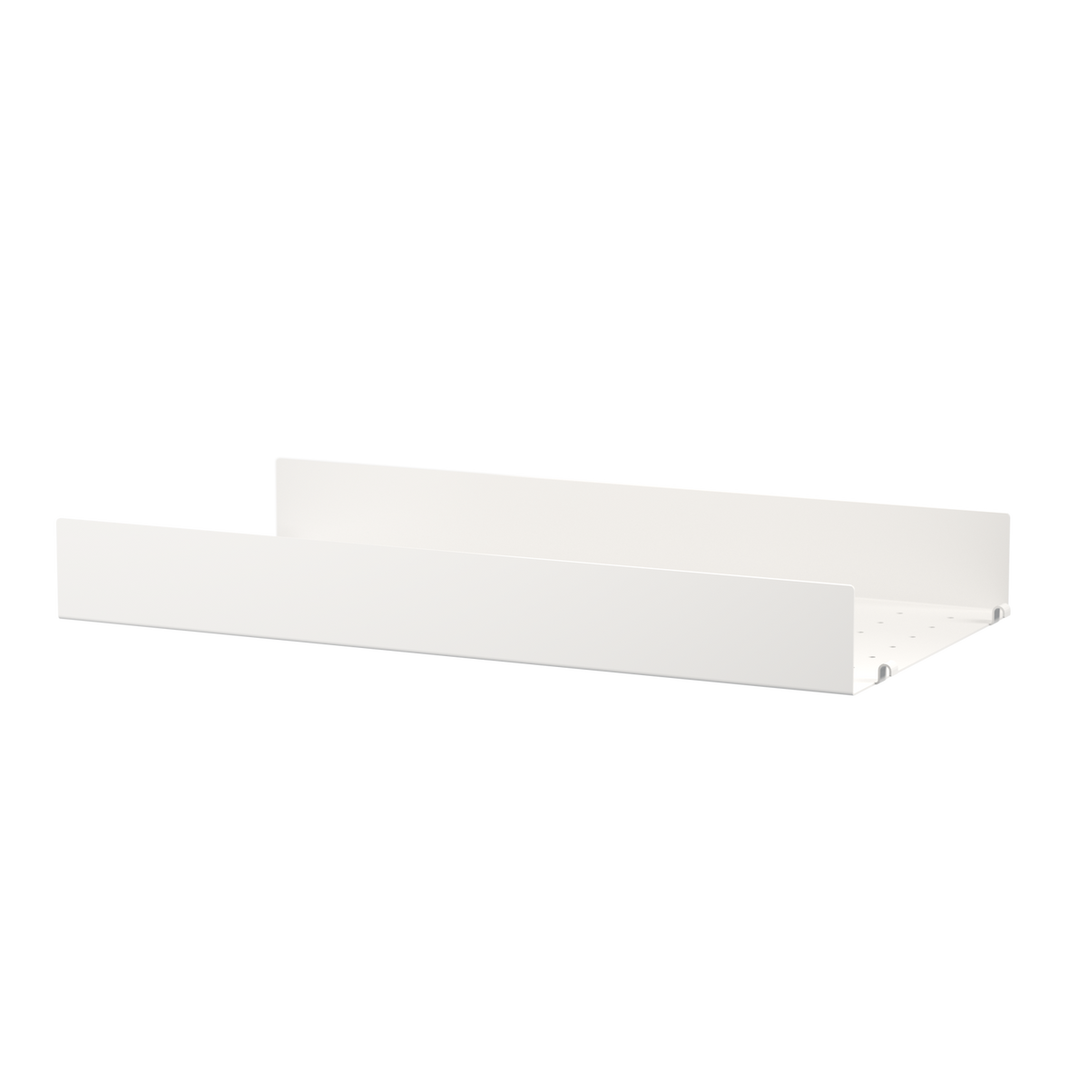 Metal Shelf High w58 x d30 cm in White by String Furniture