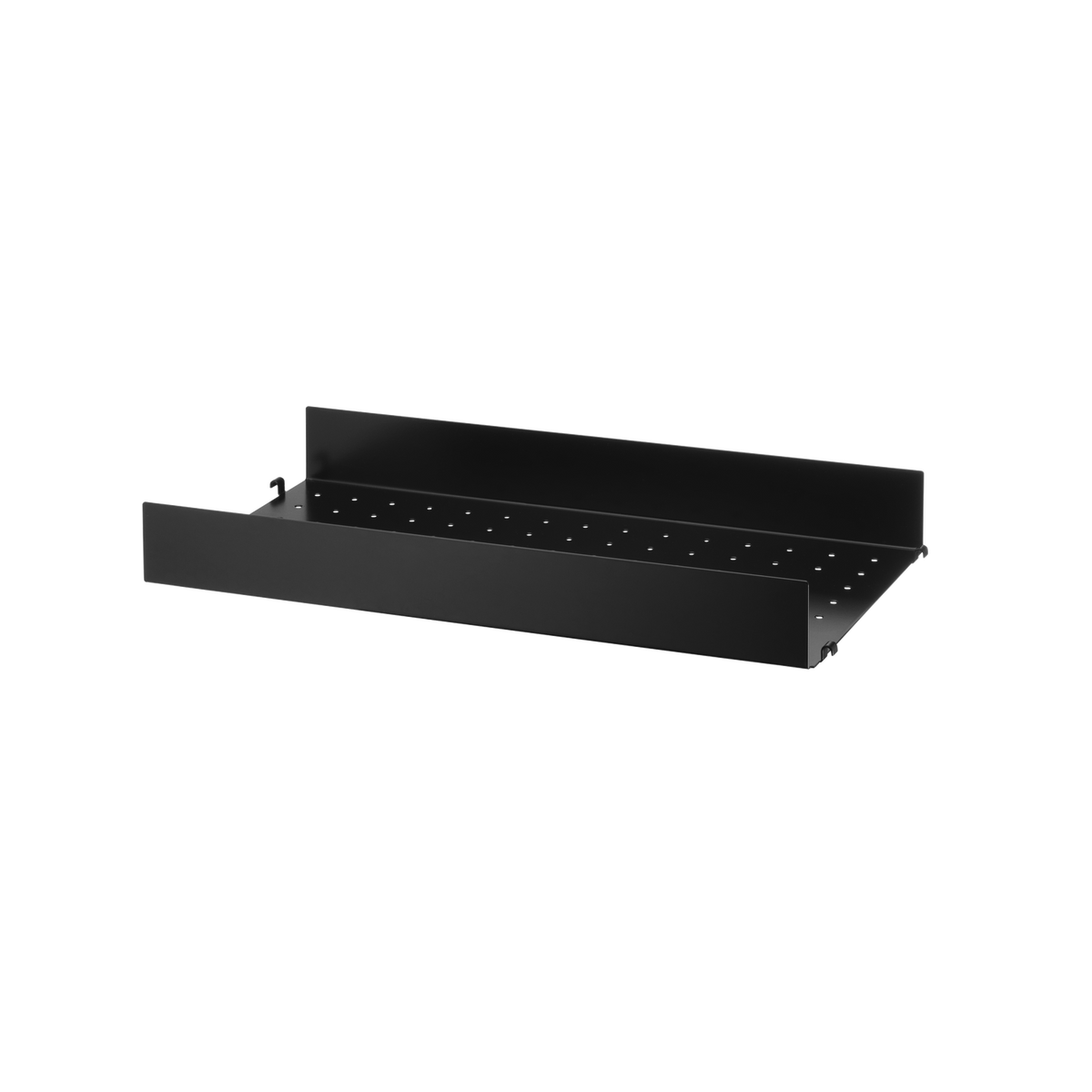 Metal Shelf High w58 x d30 cm in Black by String Furniture