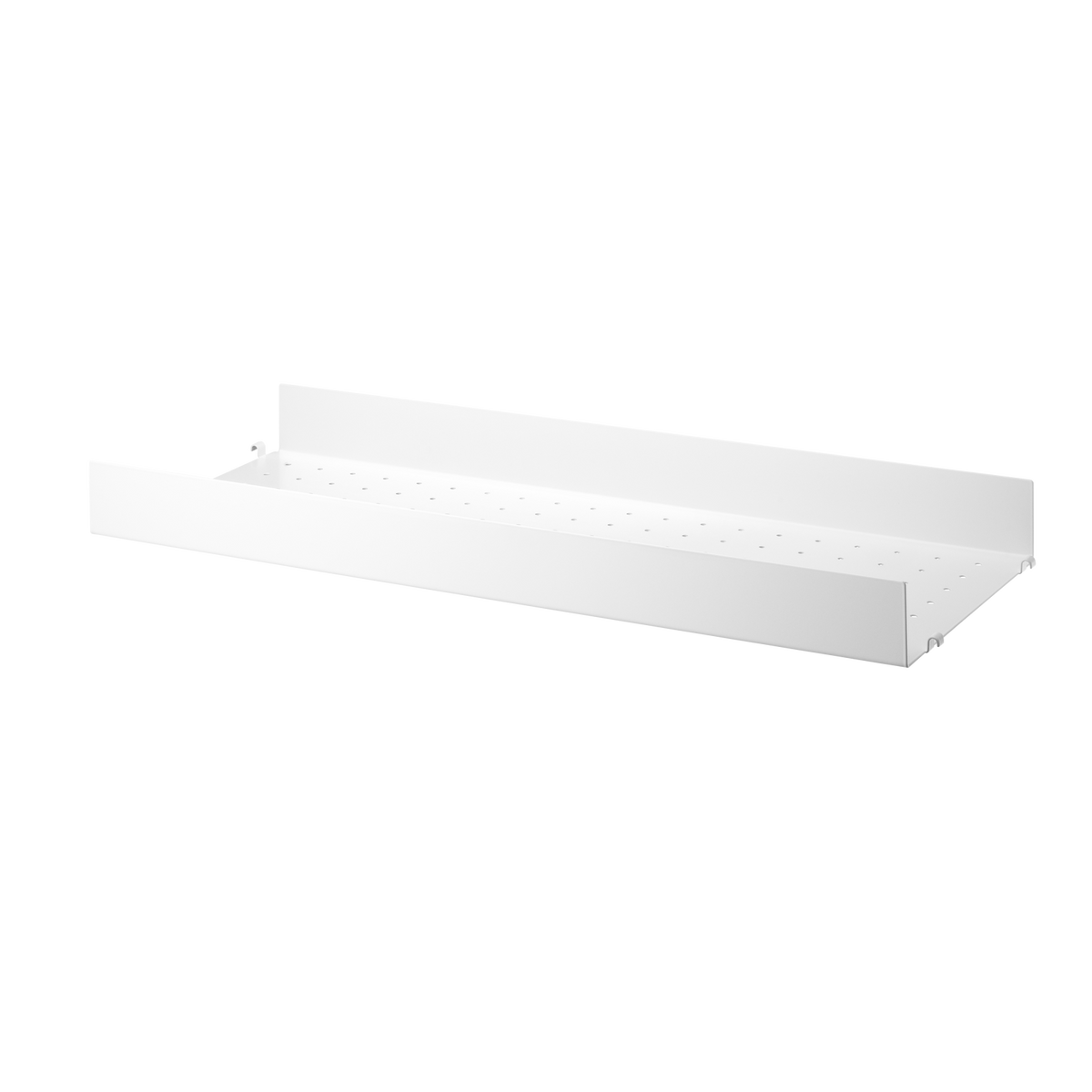 Metal Shelf High w78 x d30 cm in White by String Furniture