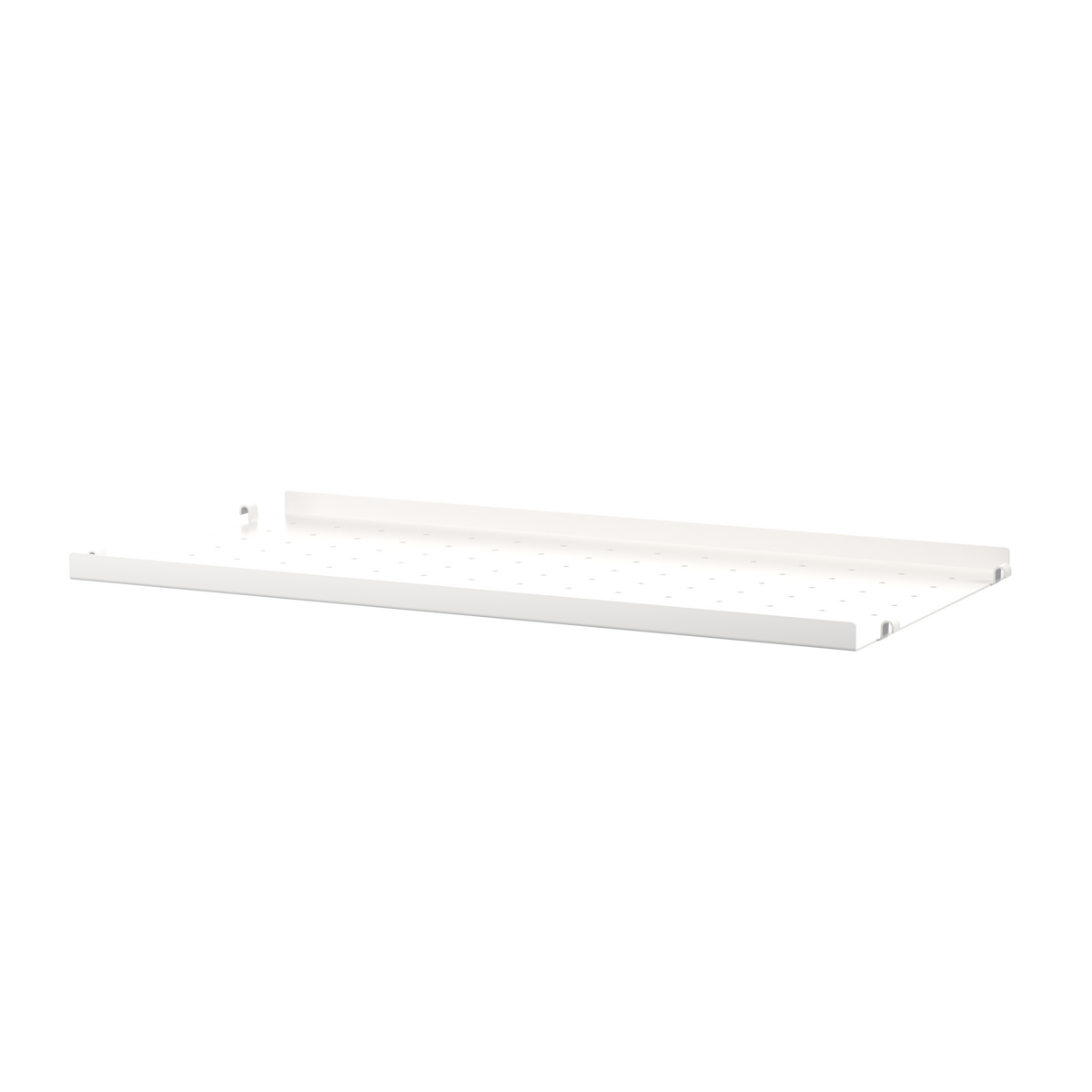 Metal Shelf Low w58 x d30 cm in White by String Furniture
