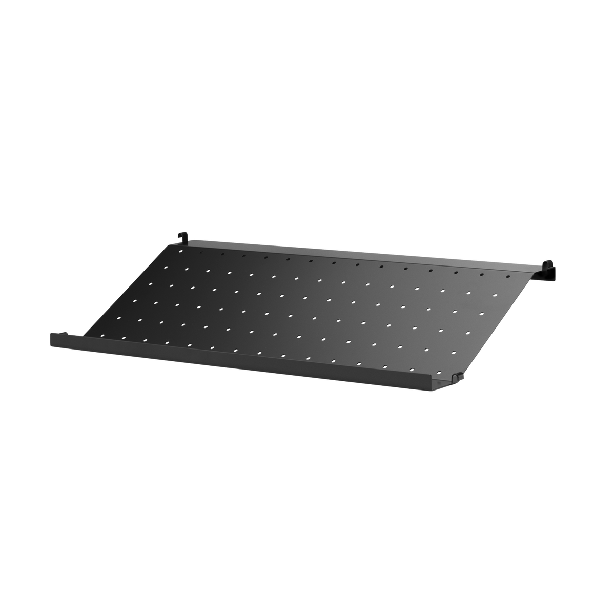 Shoe Shelf w58 x d30 cm in Black by String Furniture