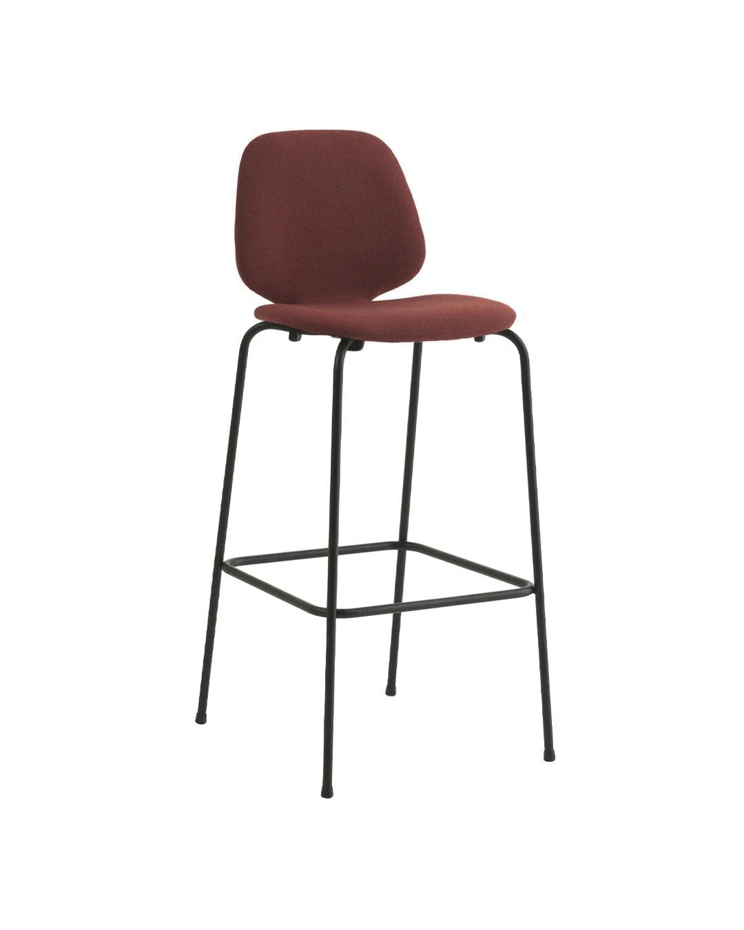 Normann Copenhagen My Chair Bar/Counter Stool - Metal Base - Fully Upholstered
