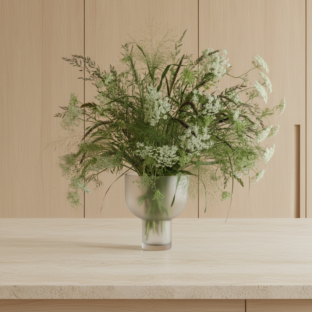 Gejst Nebl Vase Medium, Frosted