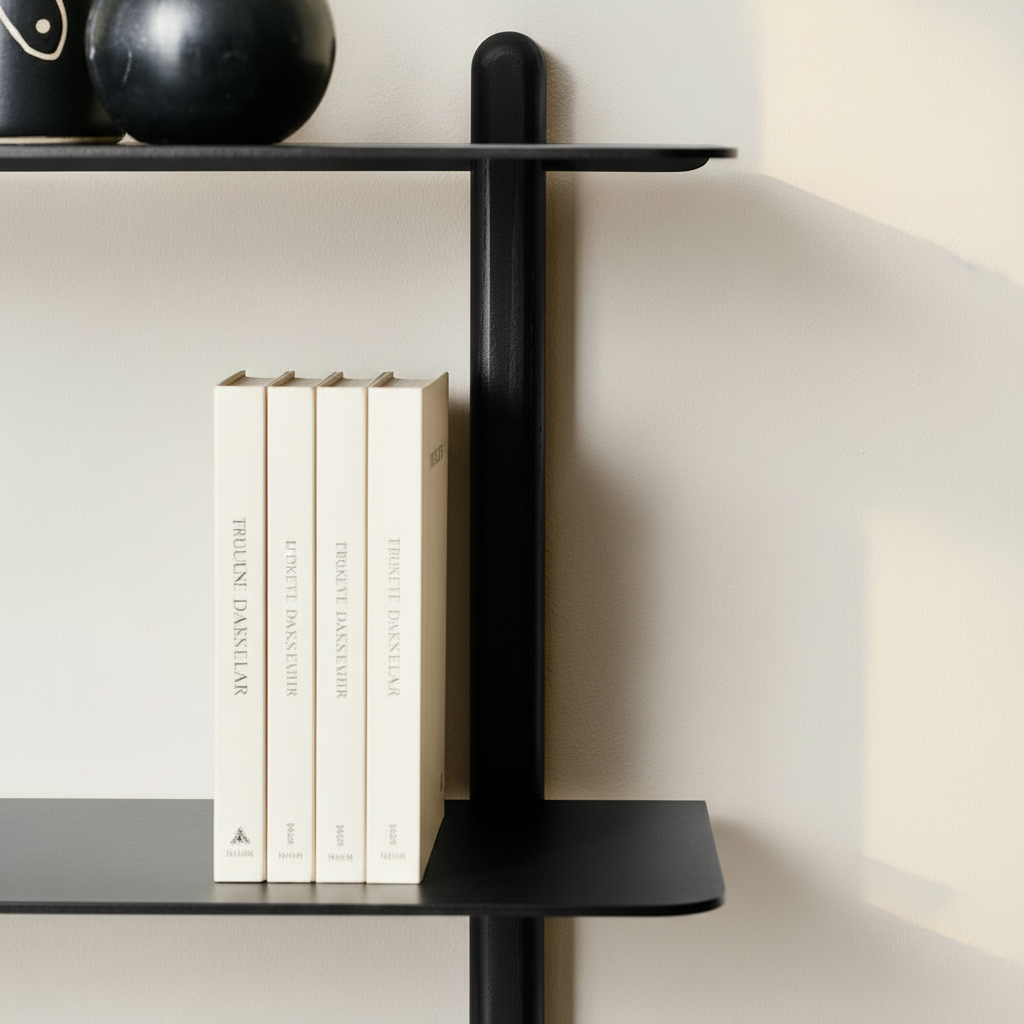 Gejst Nivo Shelf Large D - black ash/ black