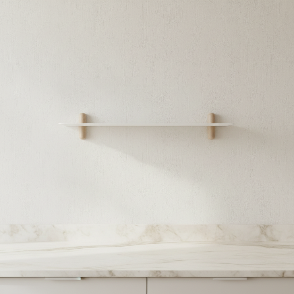Gejst Nivo Shelf Large G - light oak / white