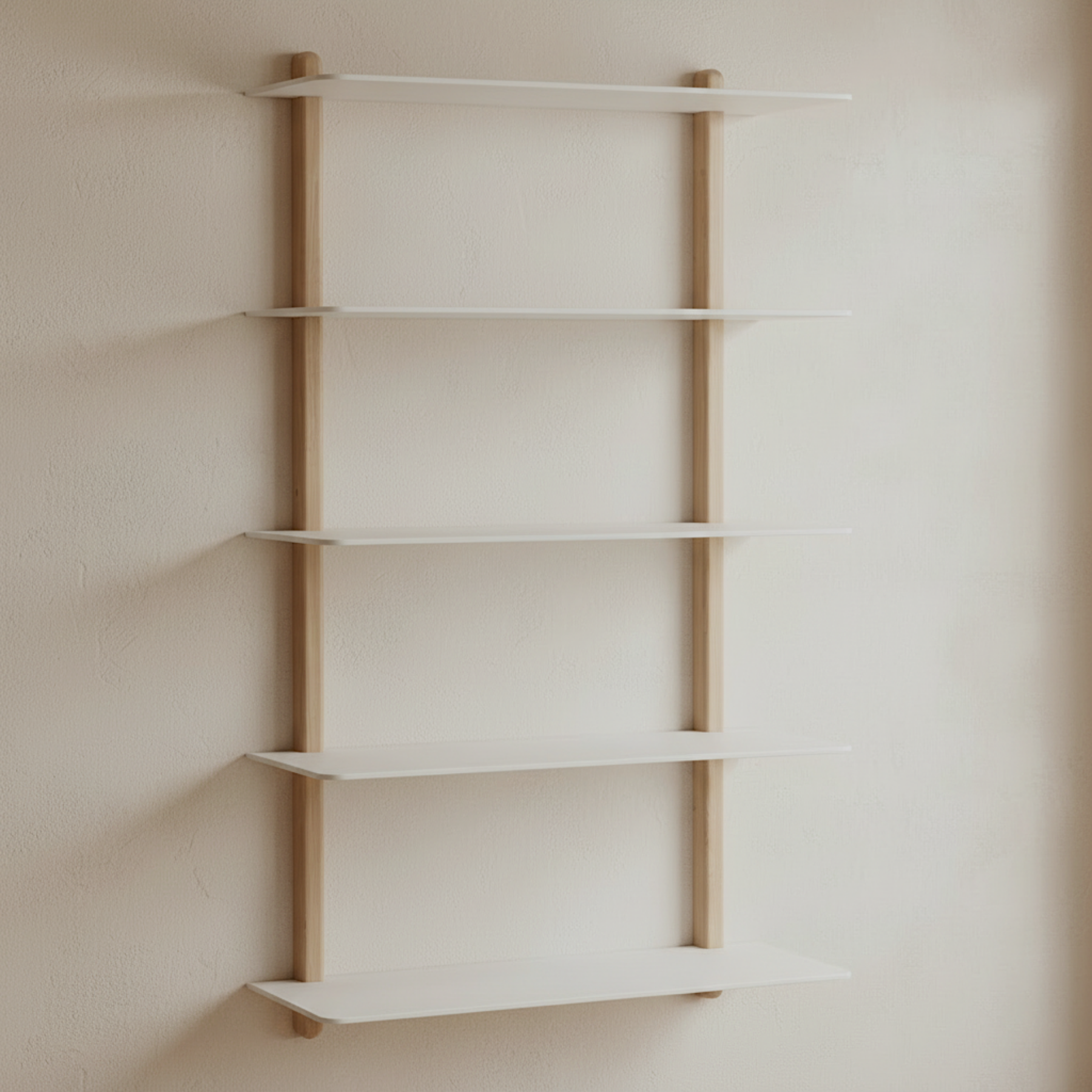 Gejst Nivo Shelf Large E - light oak/white