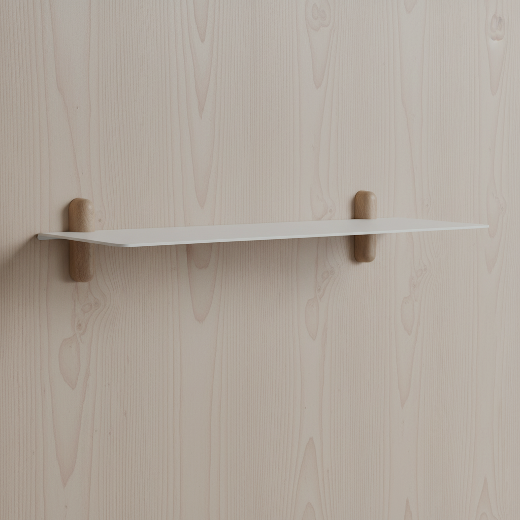 Gejst Nivo Shelf Large G - light oak / white