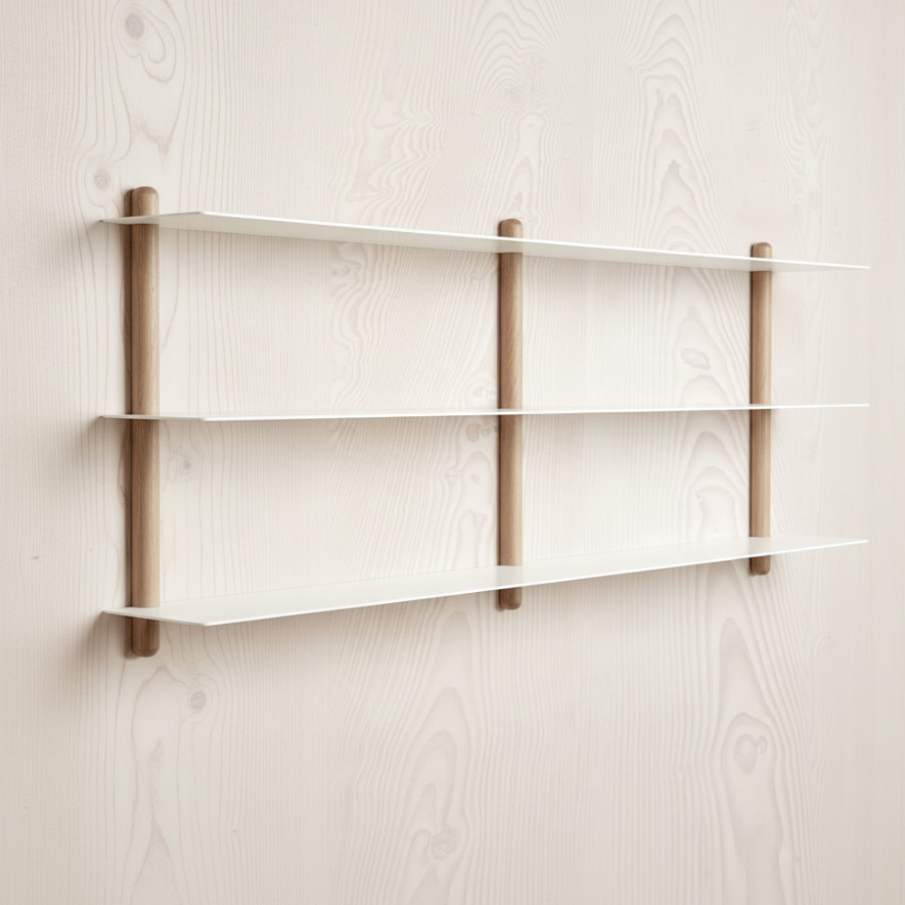 Gejst Nivo Shelf Small D - light oak/white
