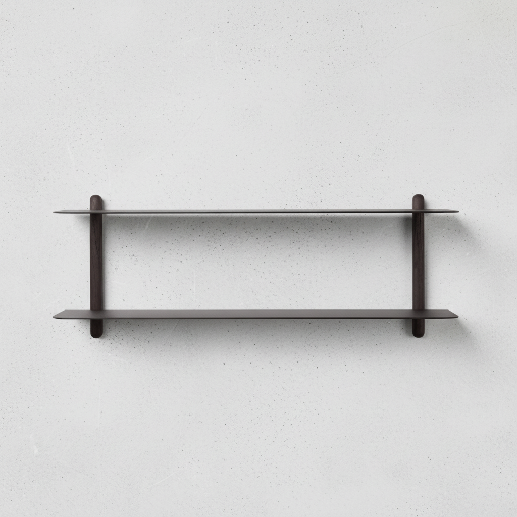Gejst Nivo Shelf Small F - black ash/black