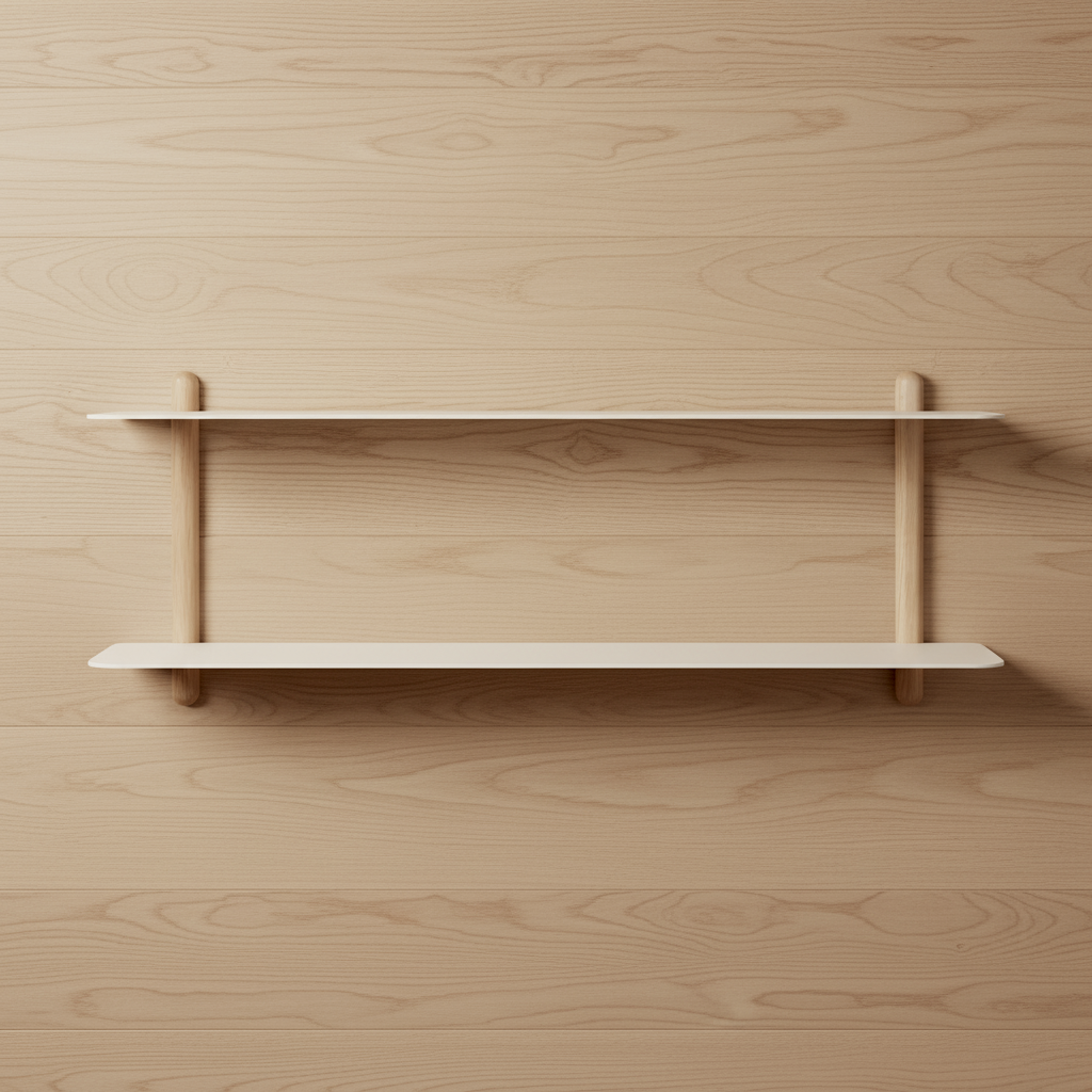 Gejst Nivo Shelf Small F - light oak/ white