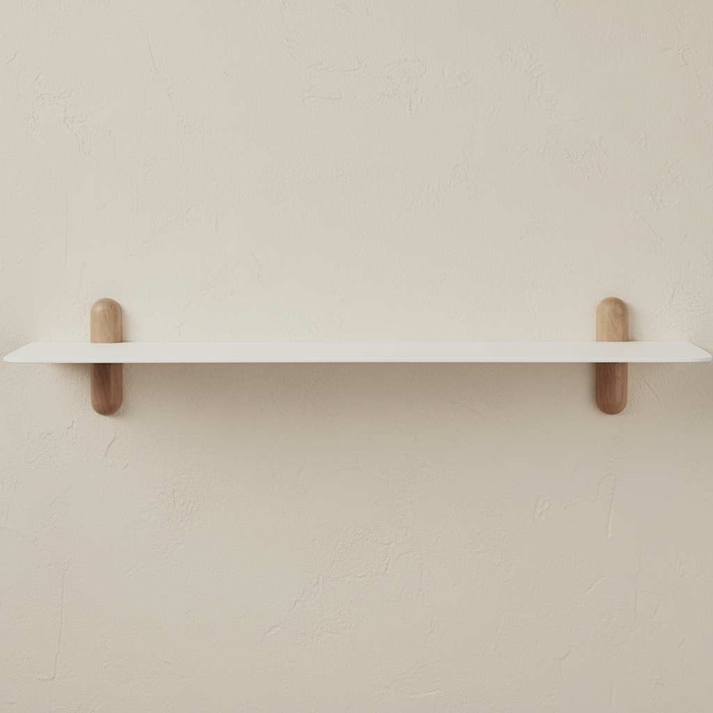 Gejst Nivo Shelf Small G - light oak/white
