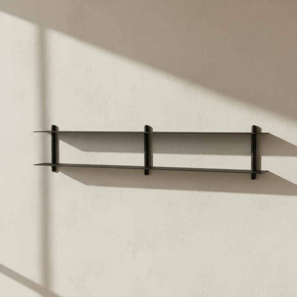 Gejst Nivo Shelf Small C - black ash/black