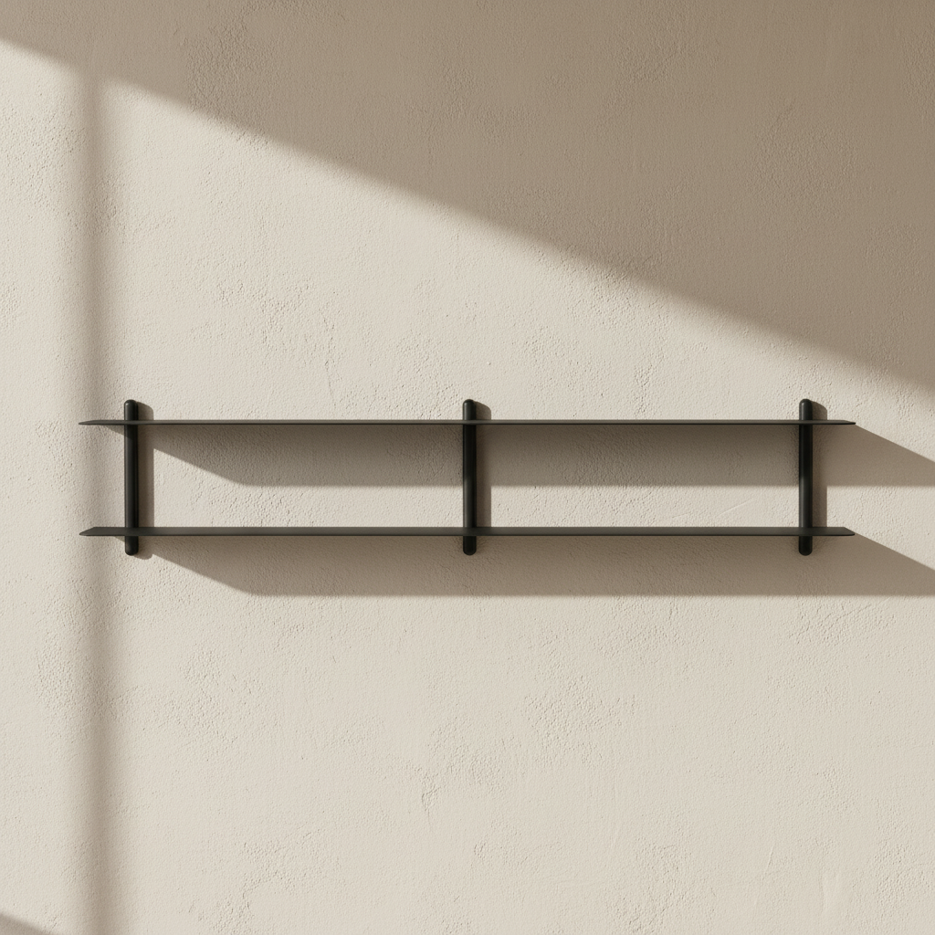 Gejst Nivo Shelf Small C - black ash/black