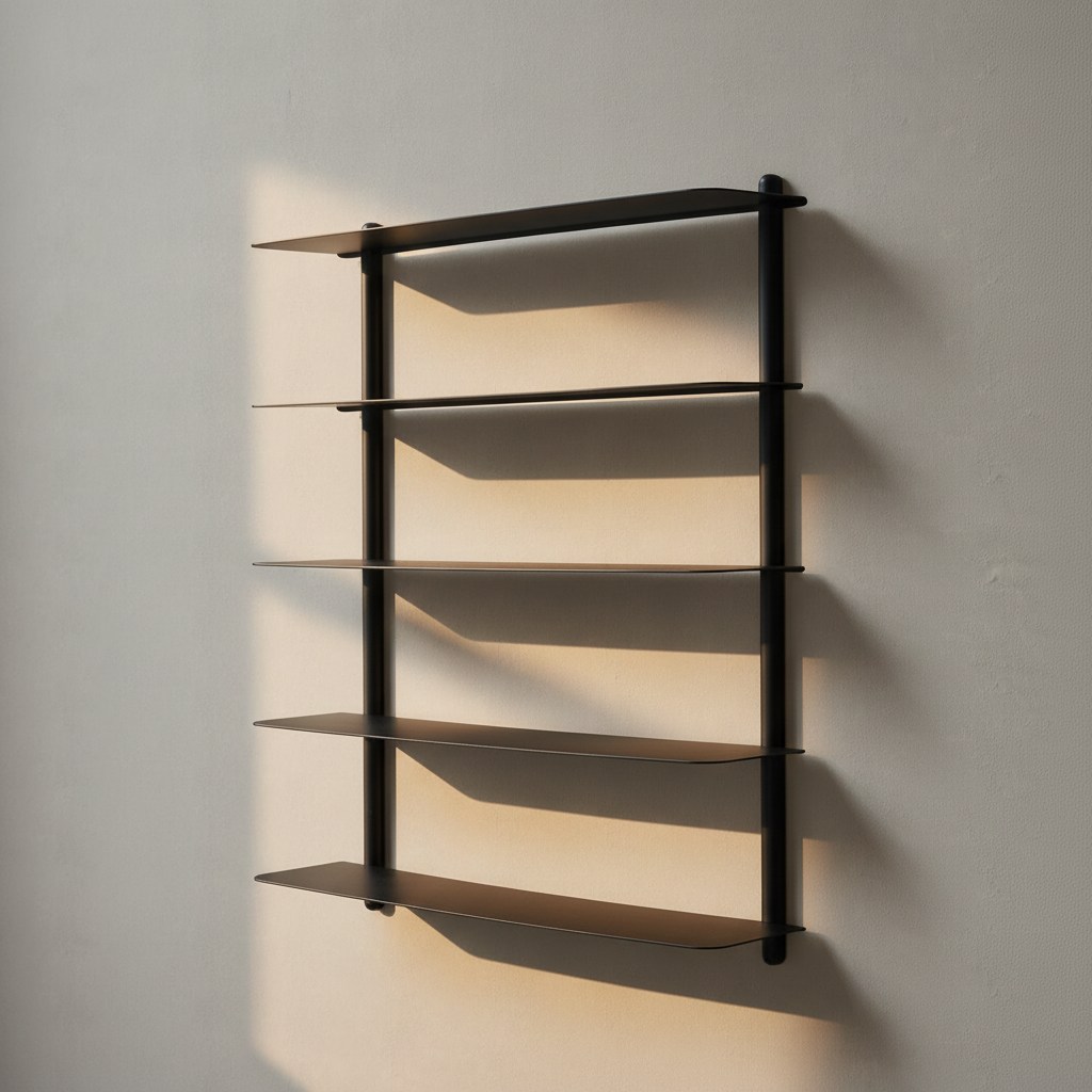 Gejst Nivo Shelf Small E - black ash/black