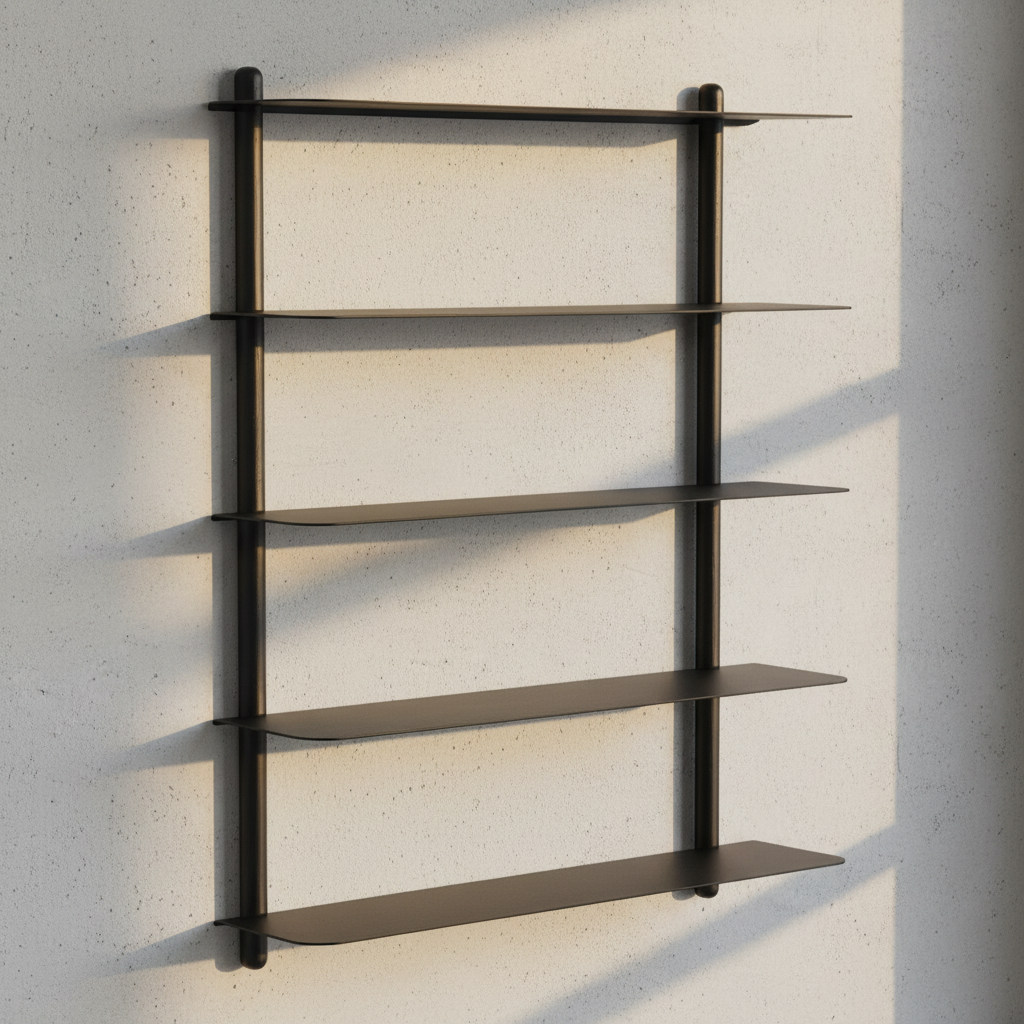Gejst Nivo Shelf Small E - black ash/black
