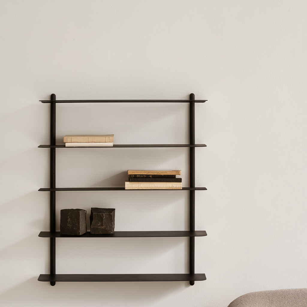 Gejst Nivo Shelf Small E - black ash/black