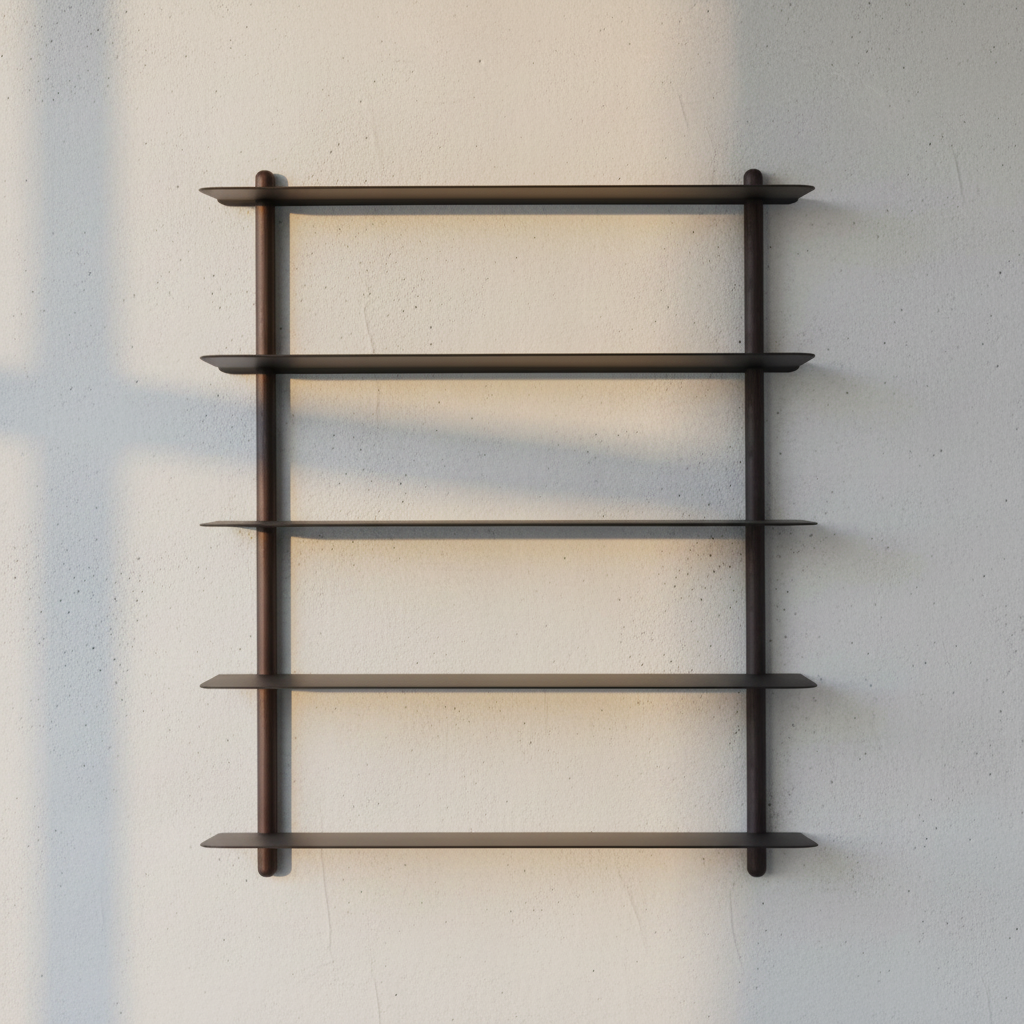 Gejst Nivo Shelf Small E - black ash/black