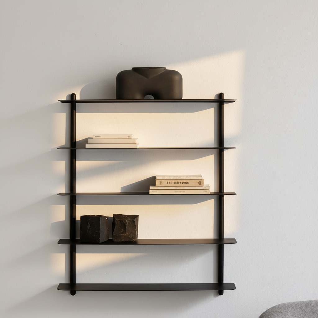 Gejst Nivo Shelf Small E - black ash/black