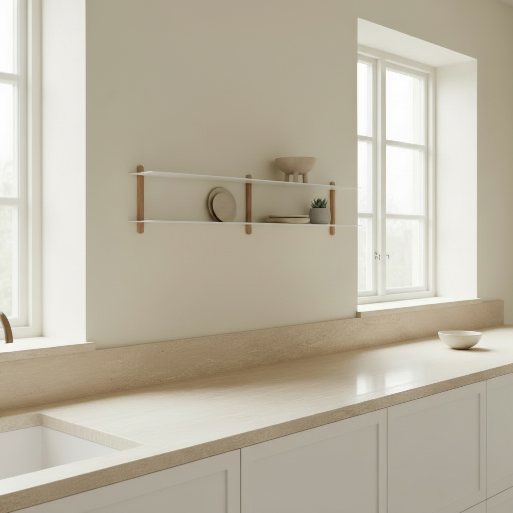 Gejst Nivo Shelf Small C - light oak/white