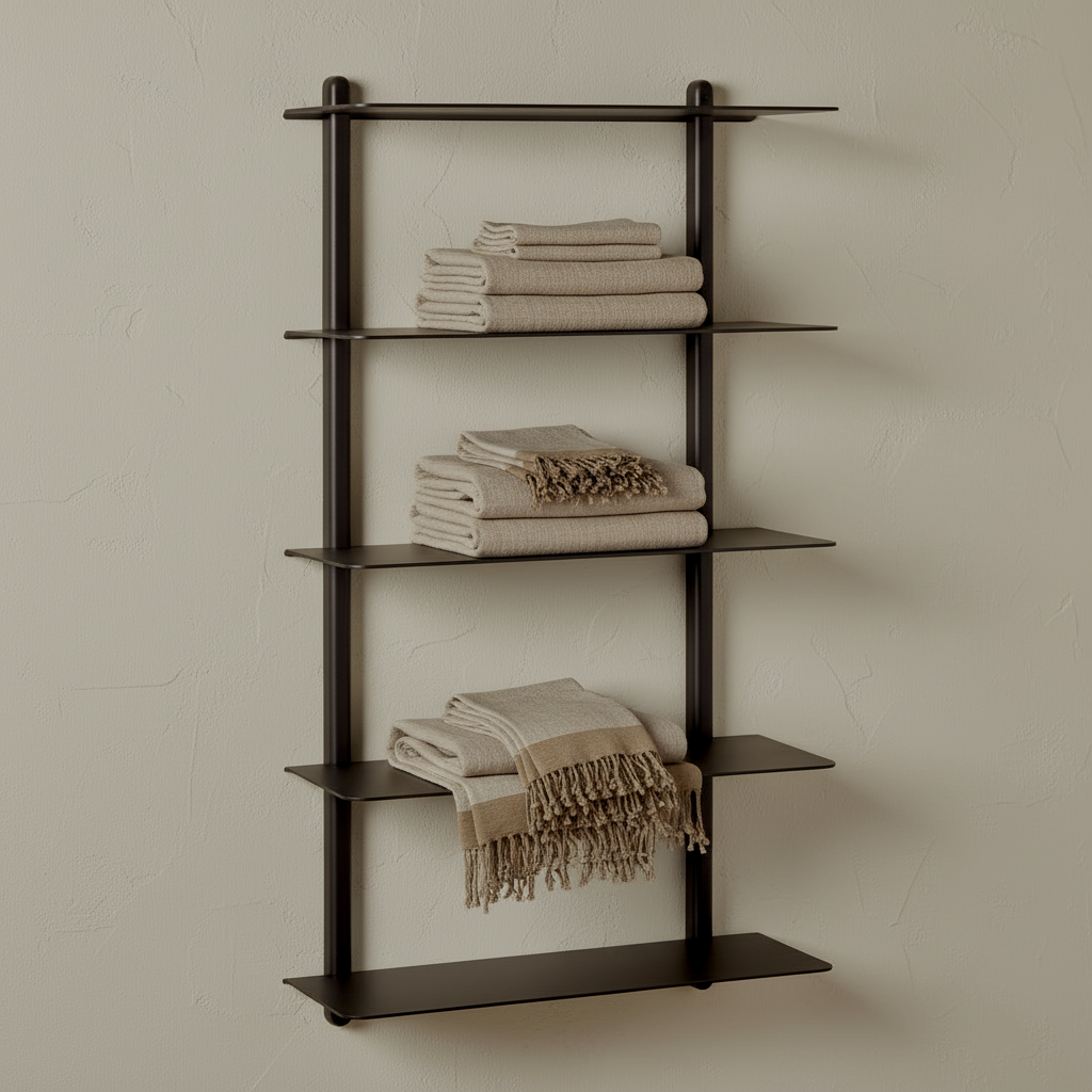 Gejst Nivo Shelf Large E - black ash/black