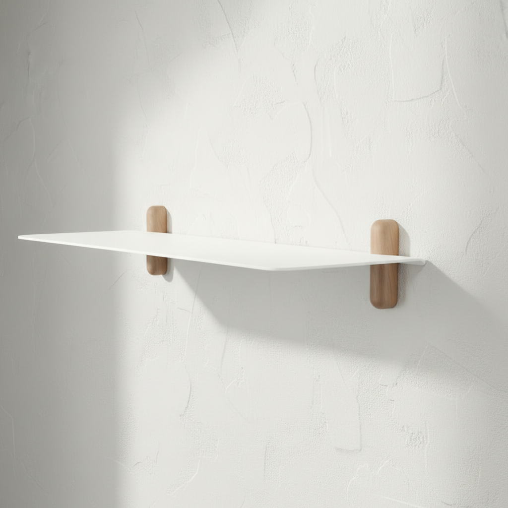 Gejst Nivo Shelf Small G - light oak/white