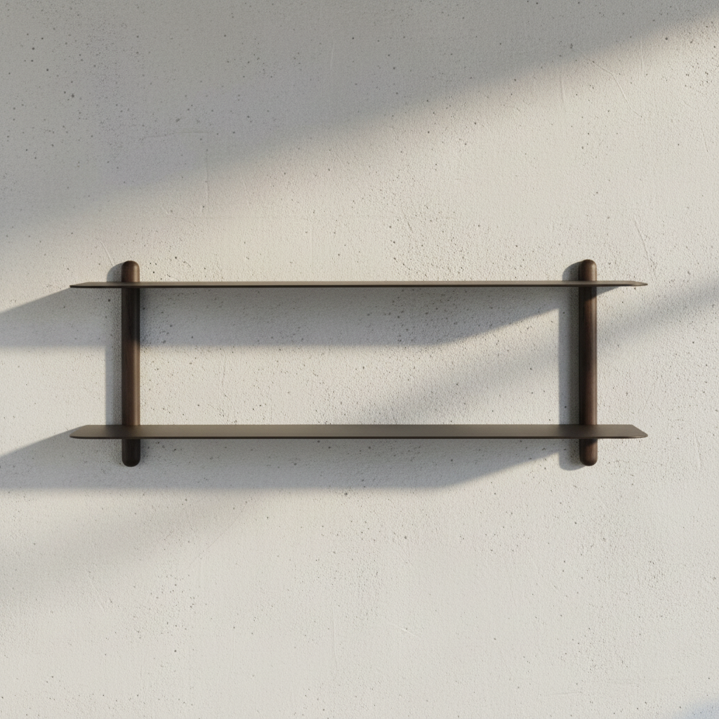 Gejst Nivo Shelf Small F - black ash/black